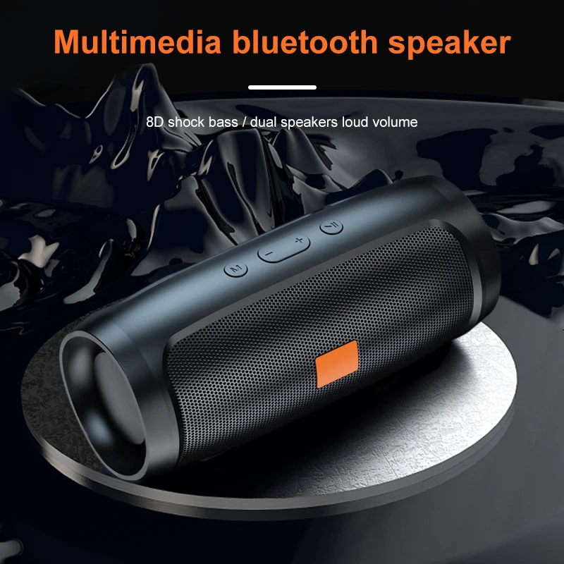 Jbl Speaker Flip 6 - TF USB Bluetooth スピーカーデュアルスピーカーステレオ屋外 Tfusb 再生
