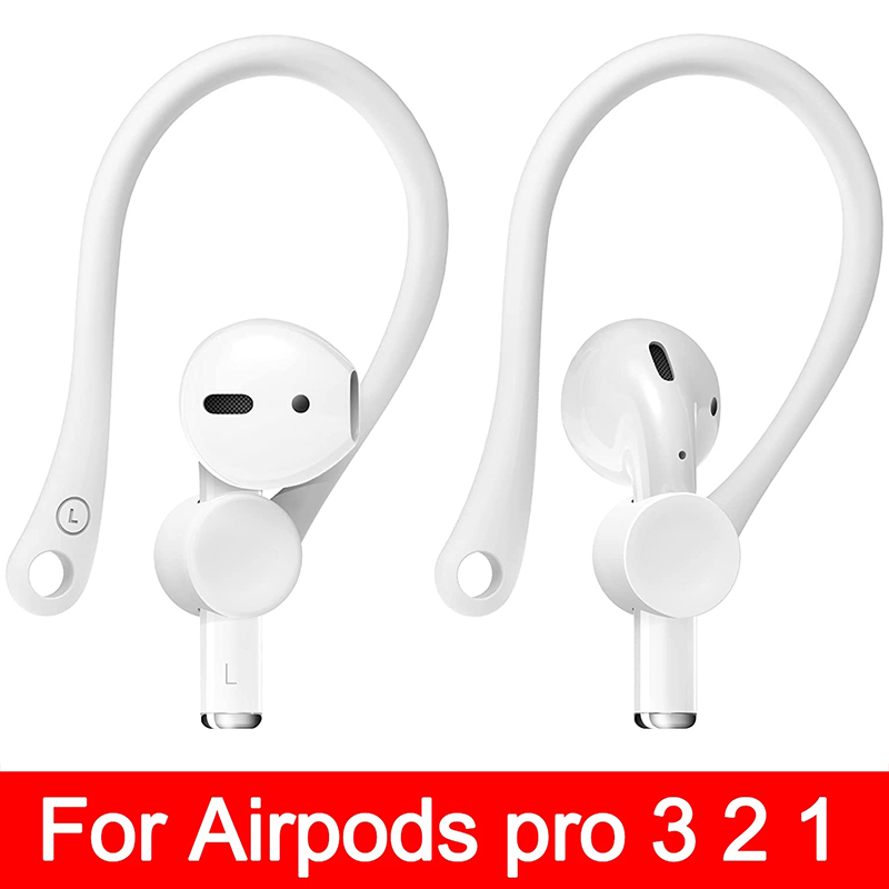 Sports Earphone Hook - スポーツシリコーン耳フックappleのairpodsプロ1 2 3アクセサリー抗秋bluetoothイヤホンためearhooks airpods 3 2