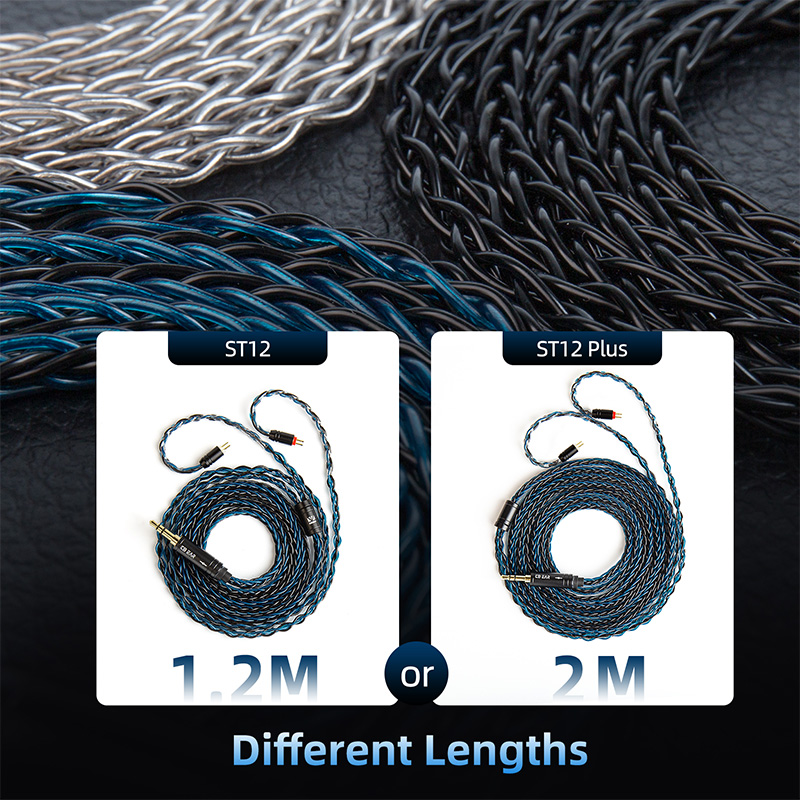 Kbear-シルバーメッキヘッドフォンケーブル,st12 p - In Ear Monitor Iem のレビューと価格