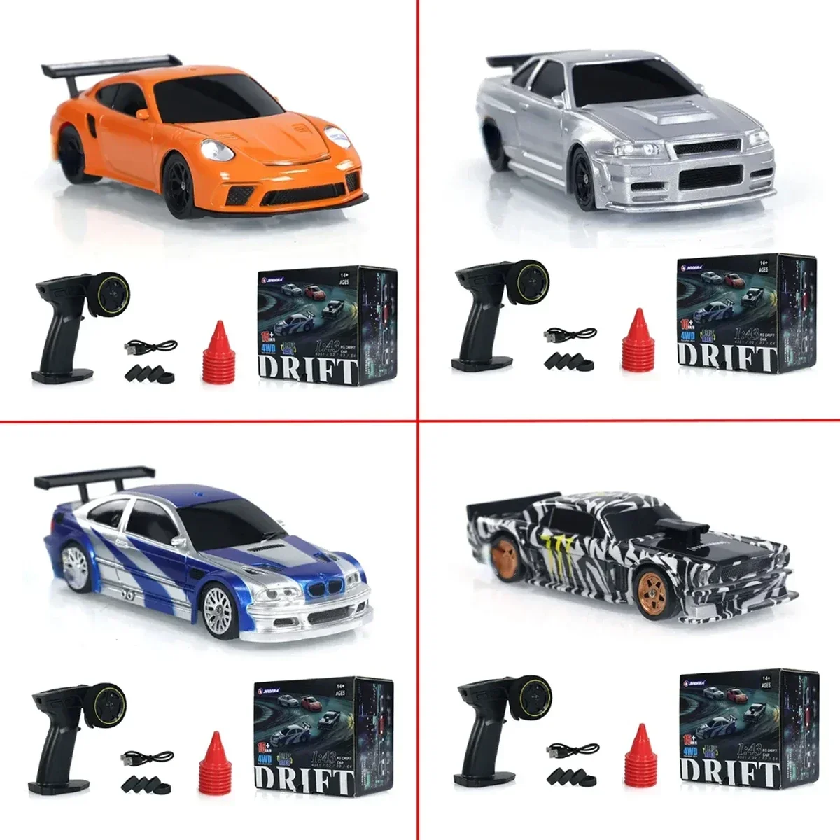 2.4 グラム RC ドリフトカー 1/43 4WD リモー - Jbl Speaker Go 4 のレビューと価格