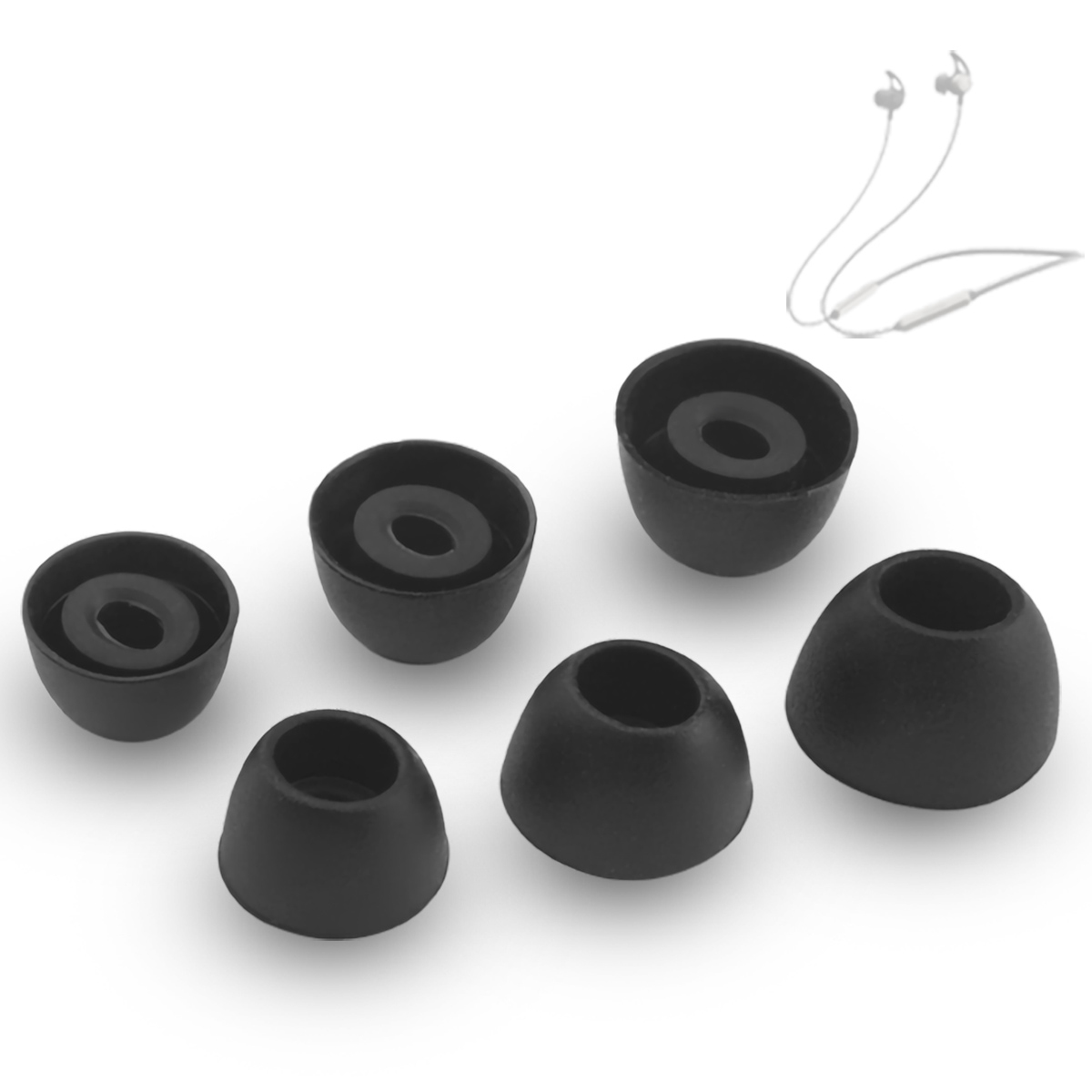 6 個のシリコンイヤーチップ Edifier W300BT  - Anker Speaker Soundcore Boom 2 のレビューと価格