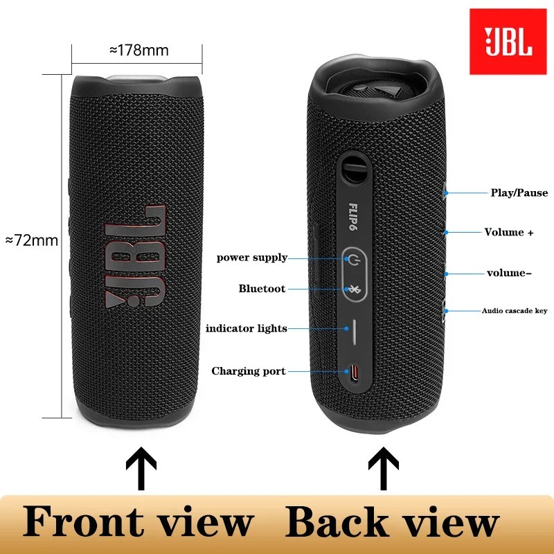 JBL Flip 6 ポータブルワイヤレスBluetooth - Jbl Speaker Flip 6 のレビューと価格