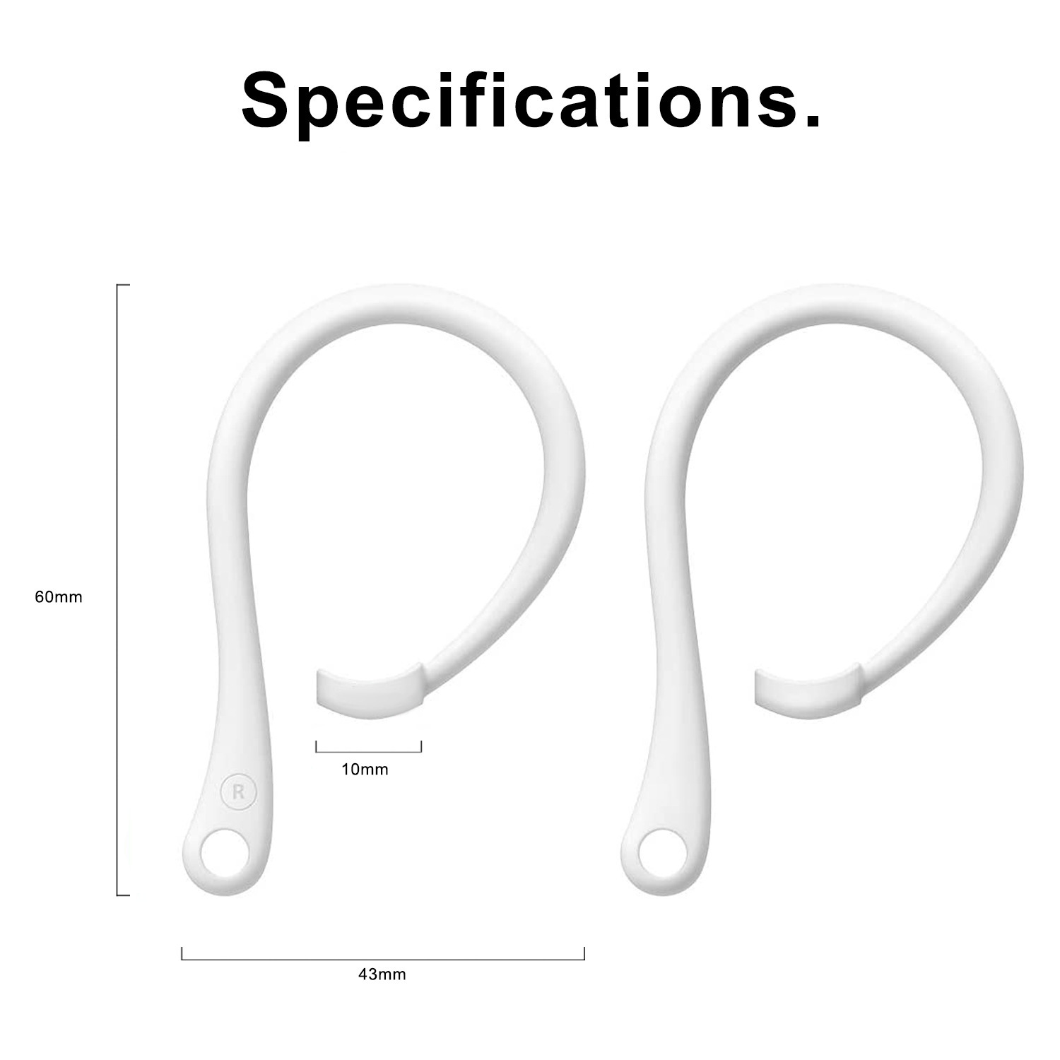 Apple AirPods 4/3/2/1用紛失防止イヤーフ - Sports Earphone Hook のレビューと価格