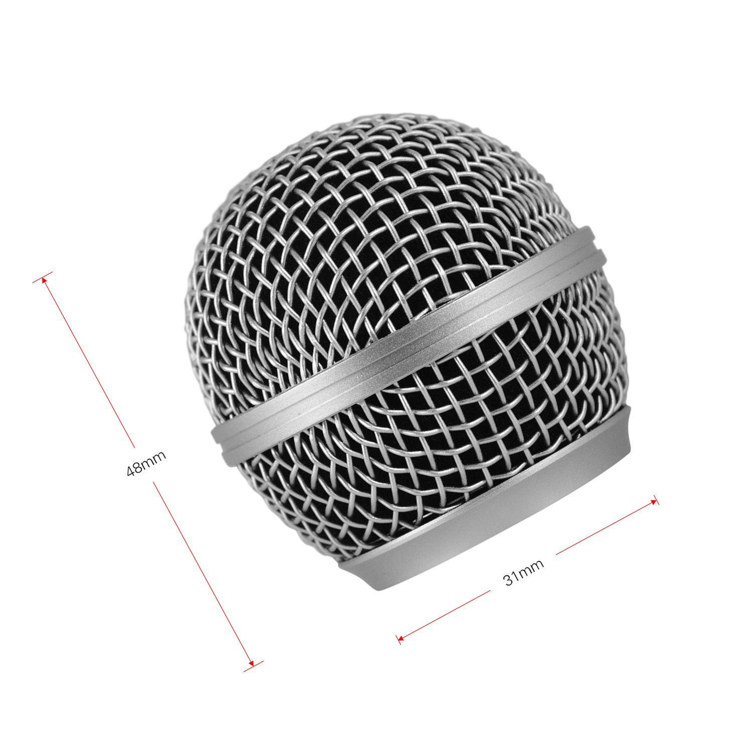 マイクグリル マイク交換用ボールヘッド Shure SM58 - Shure Mic Sm58 のレビューと価格