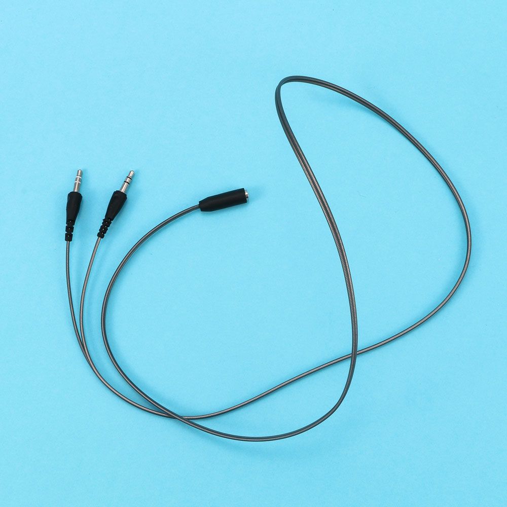1M 3.5mmメス-2.5mmオス PCアダプター Yスプ - Earphone Splitter Jack のレビューと価格