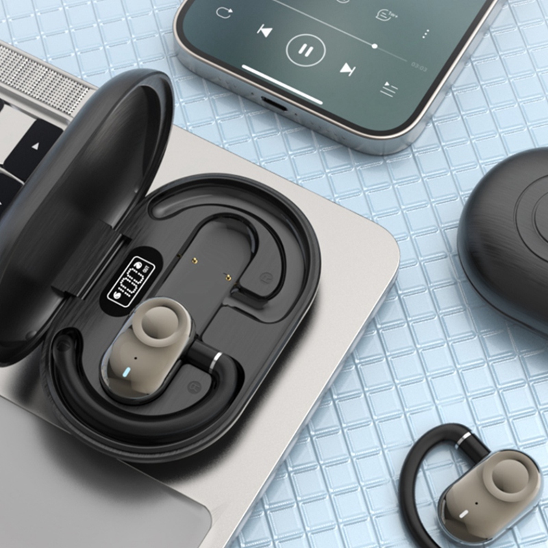 JM18 イヤーフック翻訳イヤホン、オープン型Bluetoo - Sports Earphone Hook のレビューと価格