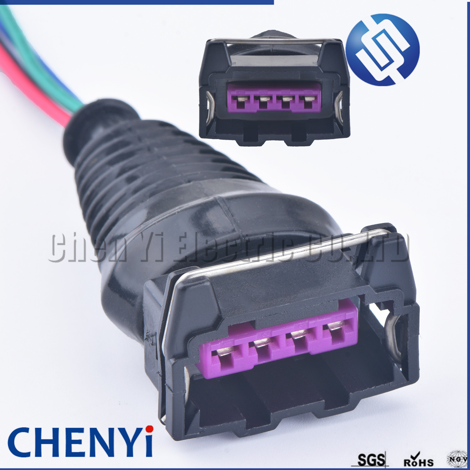 自動車用防水ワイヤーハーネス,4ピン,メス,スリーブ1,燃料 - Cable Extension 3.5 のレビューと価格