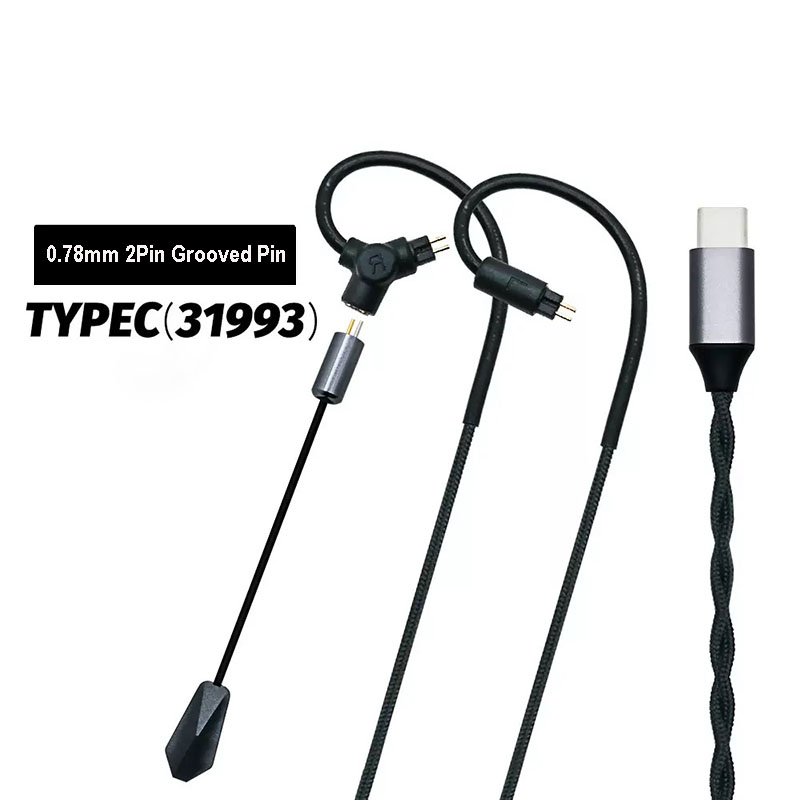 0.78 QDC MMCXゲーミングイヤホンケーブル 3.5 - Usb C Earphone のレビューと価格